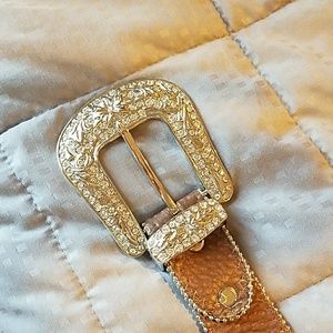 Western bling belt